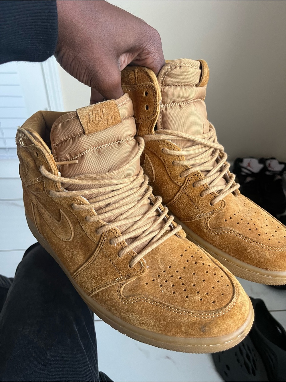 Wheat Jordan 1’s